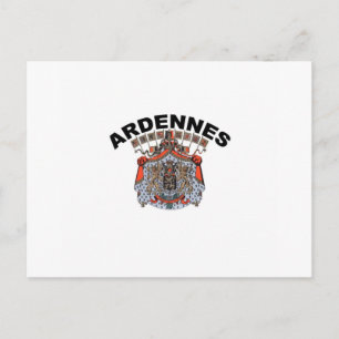 Ardennes, Belgien Postkarte