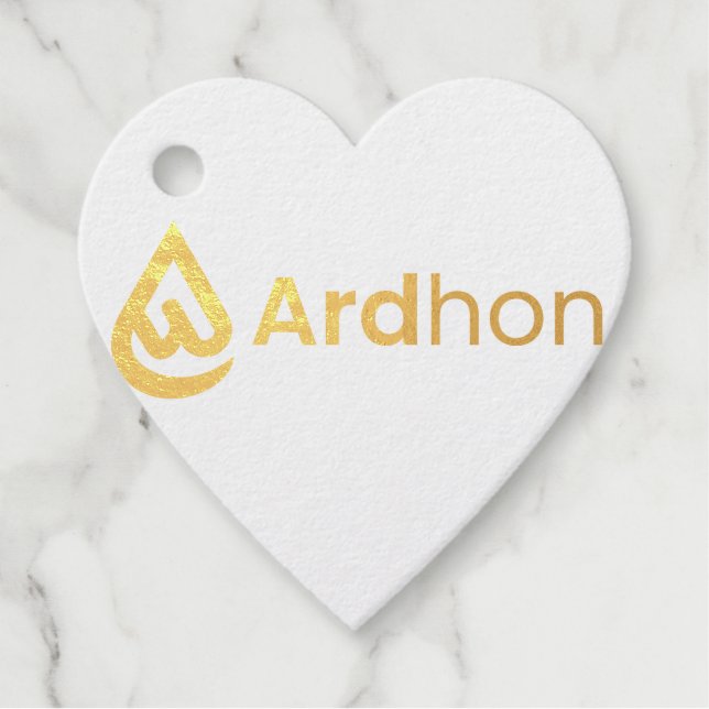 Ardhon brand merch - wear your style, your way geschenkanhänger (Vorderseite)