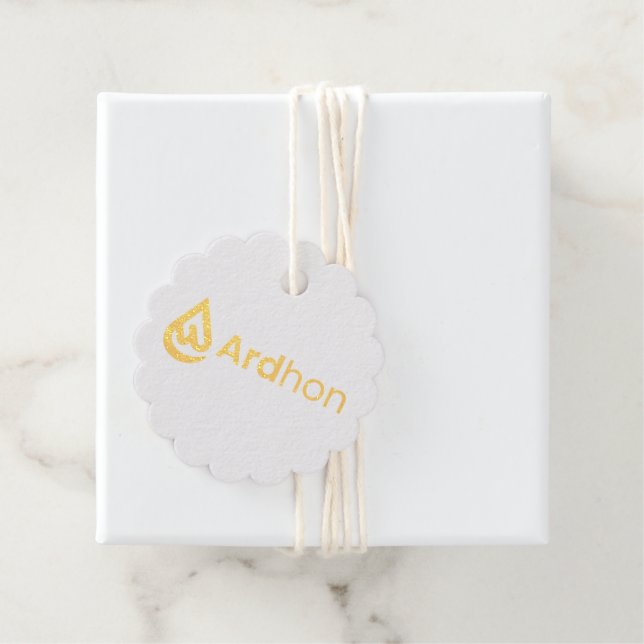 Ardhon brand merch - wear your style, your way geschenkanhänger (Mit Box)