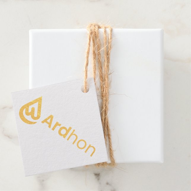 Ardhon brand merch - wear your style, your way geschenkanhänger (Mit Box)