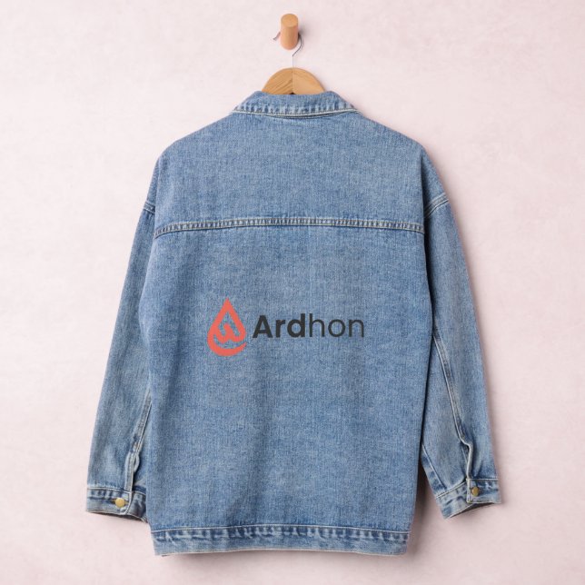 Ardhon brand merch - wear your style, your way jeansjacke (Hangar)