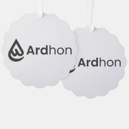 Ardhon brand merch - wear your style, your way ornament karte