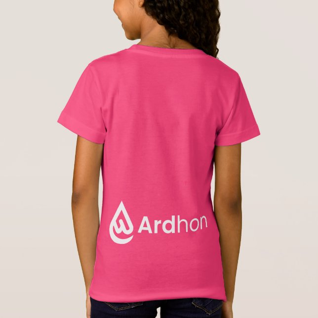Ardhon brand merch - wear your style, your way T-Shirt (Rückseite)