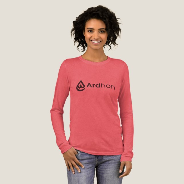 Ardhon brand merch - wear your style, your way Tri-Blend shirt (Volle Vorderseite)