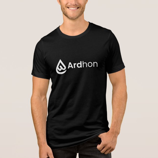 Ardhon brand merch - wear your style, your way Tri-Blend shirt (Vorderseite)