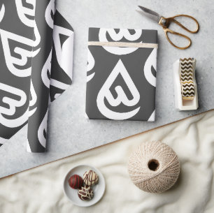 Ardhon-Designs, mit denen du dich ausdrücken kanns Geschenkpapier