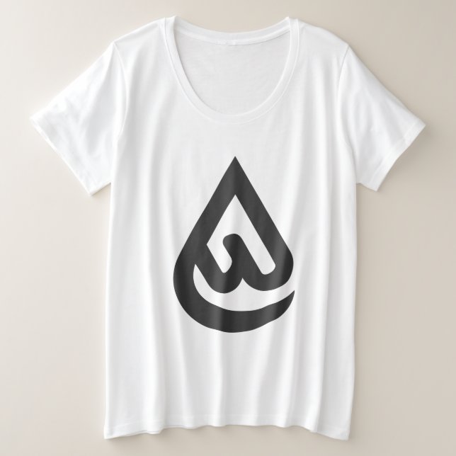 Ardhon designs that let you express yourself große größe T-Shirt (Design vorne)