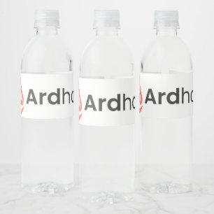 Ardhon Marken-Merch - trag deinen Stil, auf deine Wasserflaschenetikett