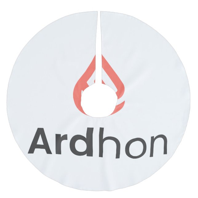 Ardhon - trag deinen Stil, deinen Weg Polyester Weihnachtsbaumdecke (Vorderseite)