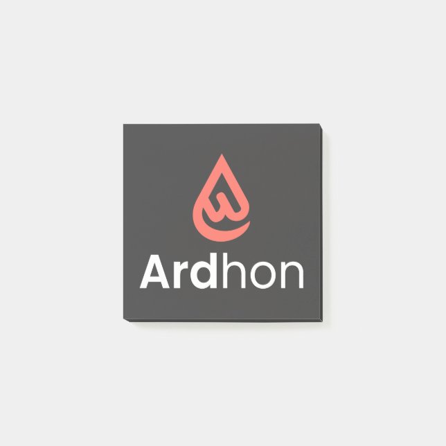 Ardhon - wear your style, your way post-it klebezettel (Vorderseite)