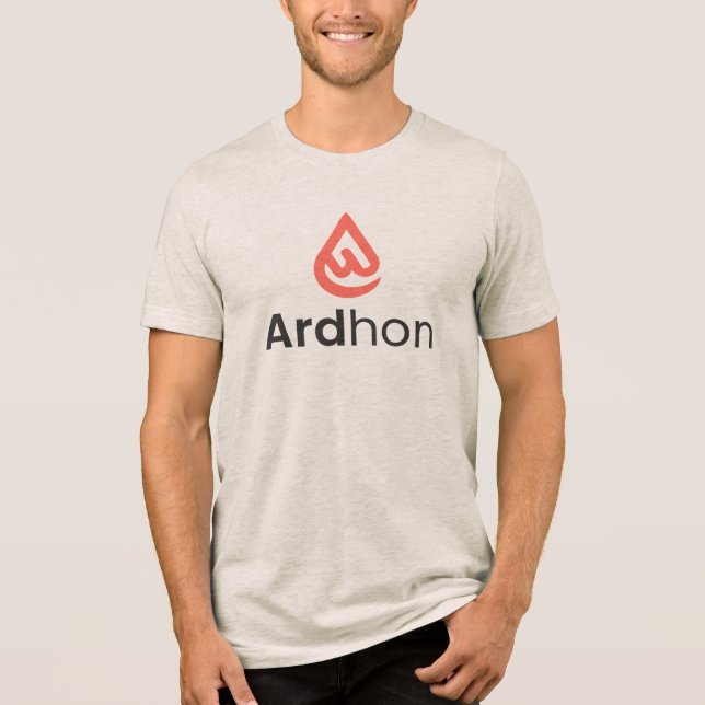 Ardhon - wear your style, your way Tri-Blend shirt (Vorderseite)