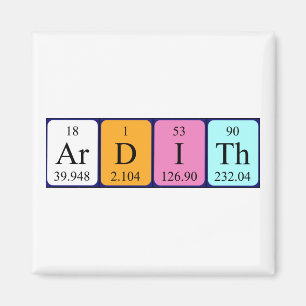 Ardith Periodenmagnet Magnet