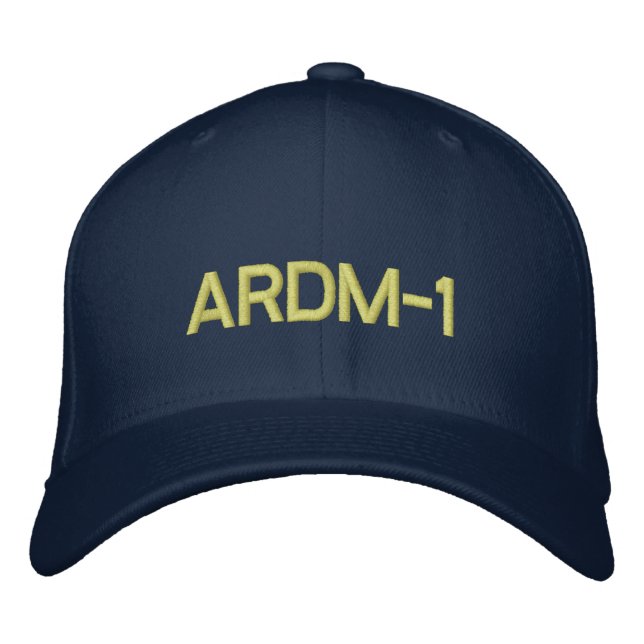 ARDM-1-Hat Bestickte Kappe (Vorderseite)