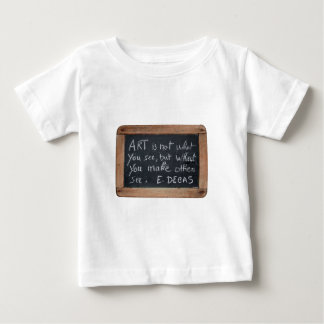 Ardoise 03 Degas Quote Baby T - Shirt