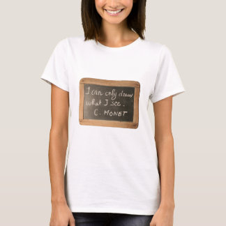 Ardoise 05 Künstlerangebot Monet White Women T-Shi T-Shirt