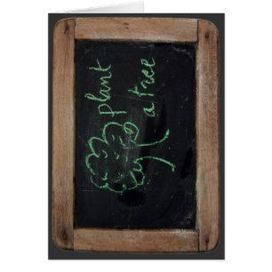 Ardoise #12 - Pflanze eines Baumes