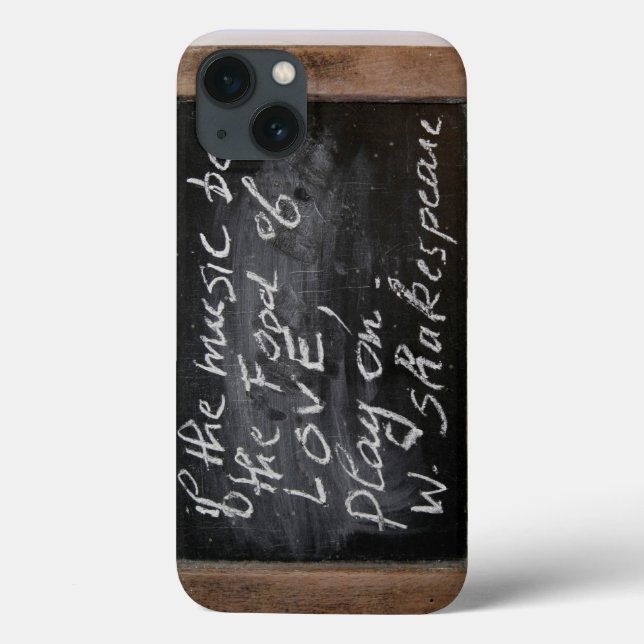 Ardoise - W. Shakespeares Zitat - Case-Mate iPhone Hülle (Rückseite)