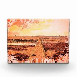 Ardrossan Beach Sunset, Scotland Fotoblock