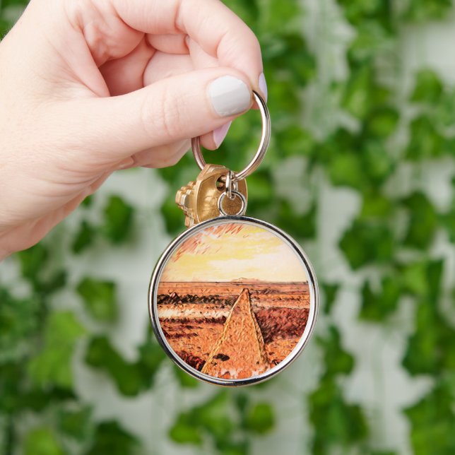 Ardrossan Beach Sunset, Scotland Schlüsselanhänger (Hand)