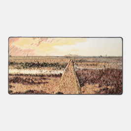 Ardrossan Beach Sunset, Scotland Schreibtischunterlage