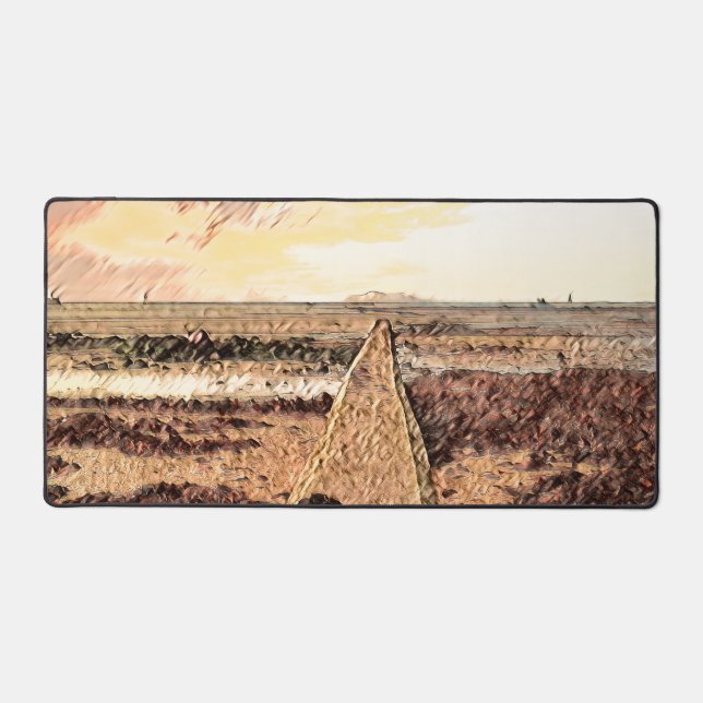 Ardrossan Beach Sunset, Scotland Schreibtischunterlage (Vorderseite)