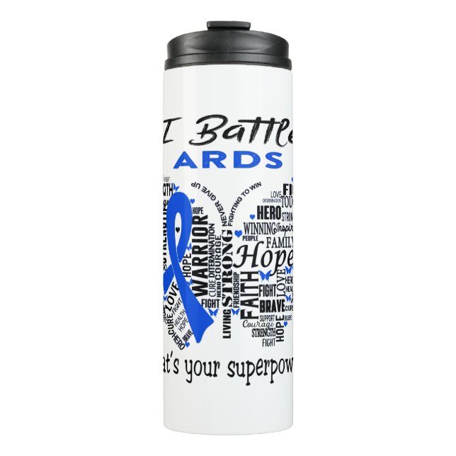 ARDS Awareness Month Ribbon Geschenke Thermosbecher (Vorderseite)
