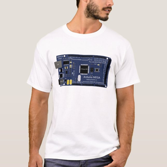 Arduino Mega- T-Shirt (Vorderseite)