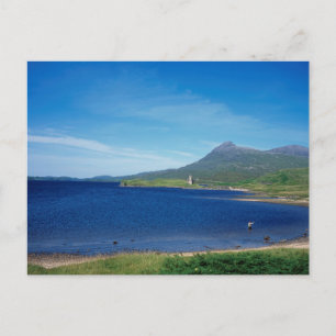 Ardvreck Castle Scotland Postkarte