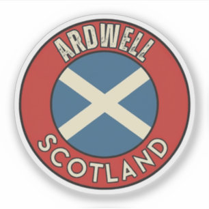 Ardwell, Schottland Aufkleber