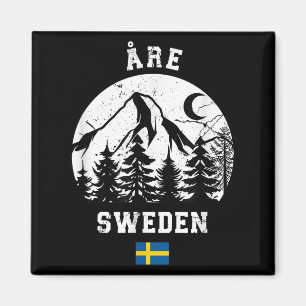 Åre Åreskutan Berg Schweden Skigebiet Alpin Sk Magnet
