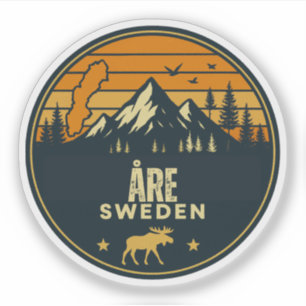 Åre, Schweden Sverige Aufkleber