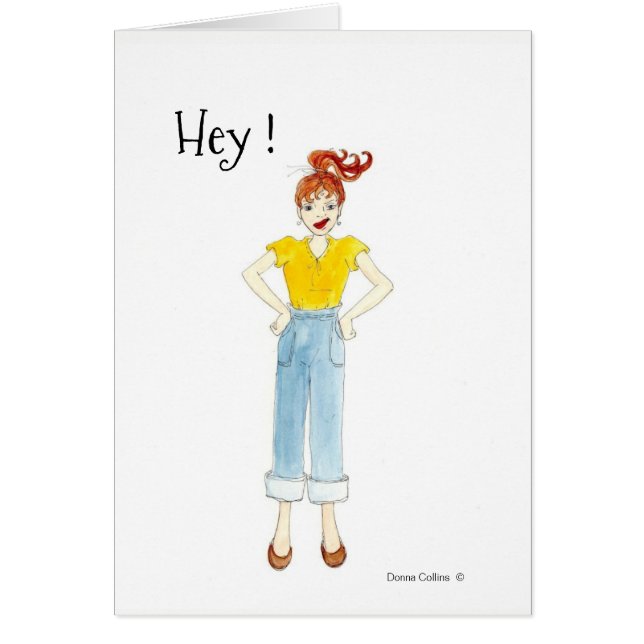 Are you ever gonna write? (Vorne)