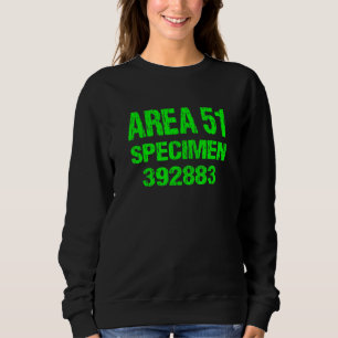 Area 51 Groom Lake Retro Halloween Kostüm Roswell Sweatshirt