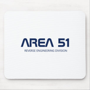Area 51 Reverse Engineering Alien UFO Paranormal Mousepad