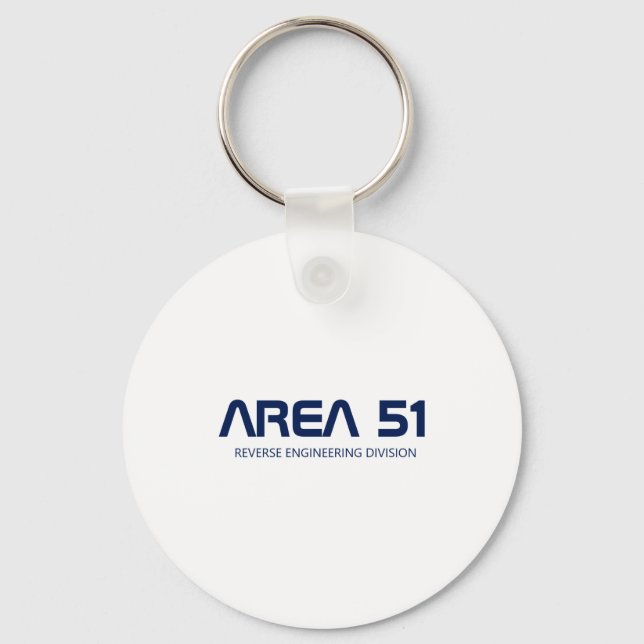 Area 51 Reverse Engineering Außerirdische UFO Para Schlüsselanhänger (Vorderseite)