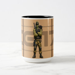 Area 51 Ufos Zweifarbige Tasse