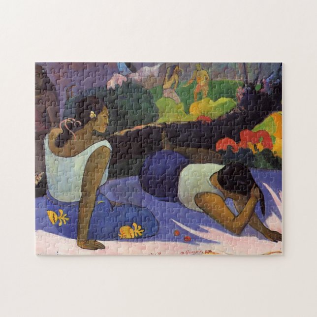 Arearea kein Varua Ino - Paul Gauguin Puzzle (Horizontal)