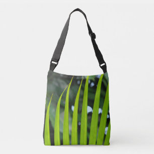 Areca Palm Frond Tragetaschen Mit Langen Trägern