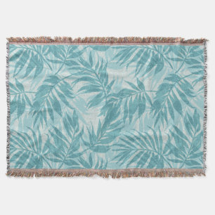 Areca-Palmen Hawaiian Tropical Vintage Decke
