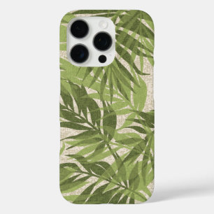 Areca-Palmen Hawaiian Tropical Vintage Grün iPhone 16 Pro Hülle