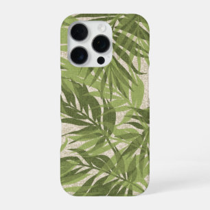 Areca-Palmen Hawaiian Tropical Vintage Grün iPhone 16 Pro Hülle