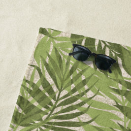 Areca Palms Hawaiian Tropical Vintag Strandtuch