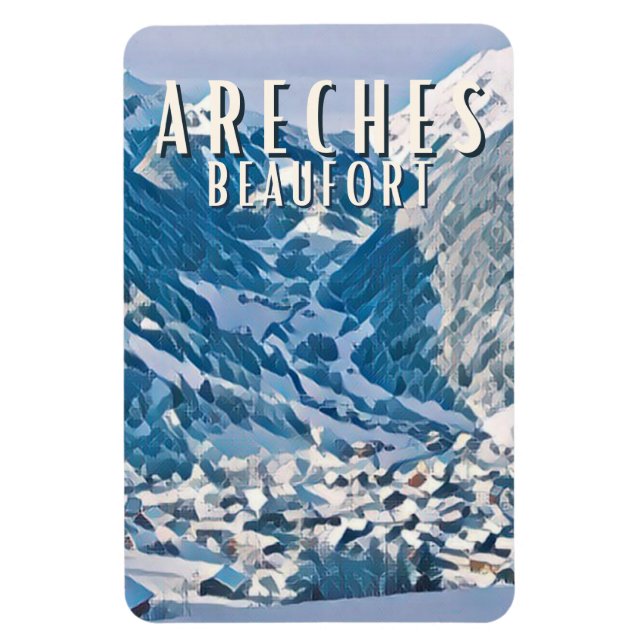 Areches Beaufort Magnet (Vertikal)
