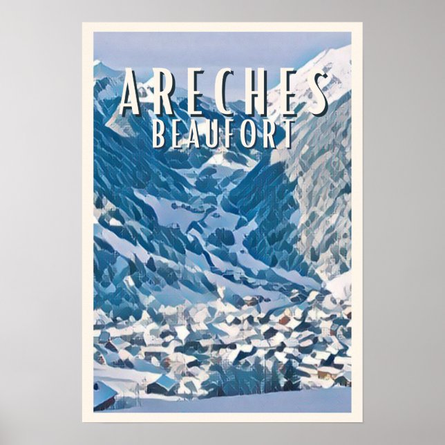 Areches Beaufort Poster (Vorne)