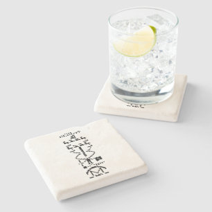 Arecibo Binary Message 1974 Steinuntersetzer