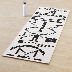 Arecibo Binary Message 1974 Yogamatte