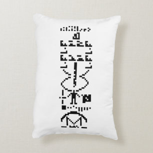 Arecibo Binary Message 1974 Zierkissen