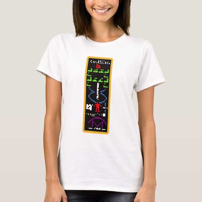 Arecibo M13 alien-Mitteilung T-Shirt (Vorderseite)