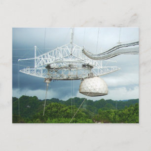 Arecibo Radio Telescope, Puerto Rico Postkarte