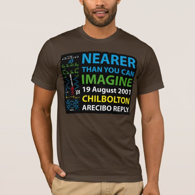 ARECIBO REPLY T-Shirt (Vorderseite)